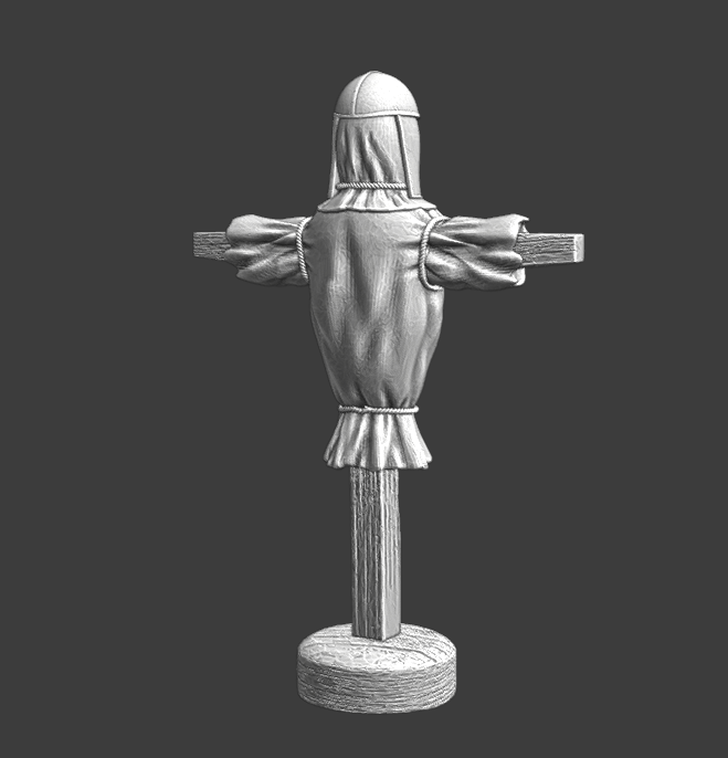 Medieval training device model